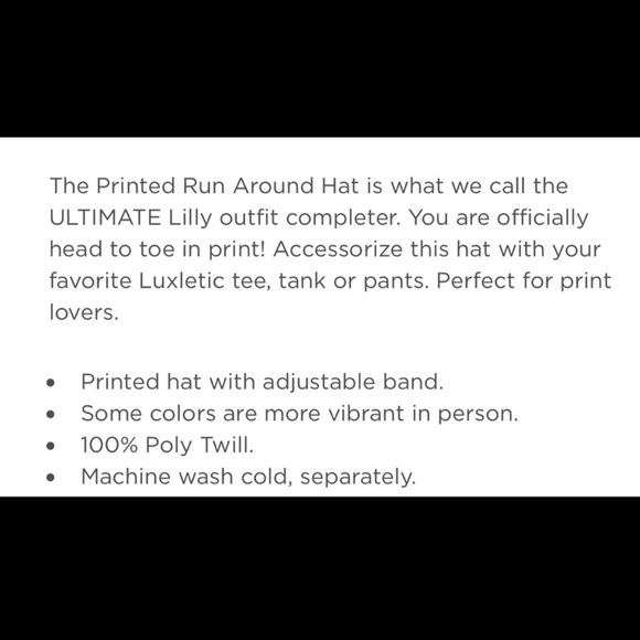 🆕 Lilly Pulitzer Run Around Hat Paws for a Cause - Picture 14 of 14